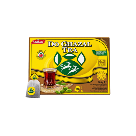 Reiner Ceylon Tee mit Kardamom Aroma 200g - Pure Ceylon Tea with Cardamom - Do Ghazal Tea