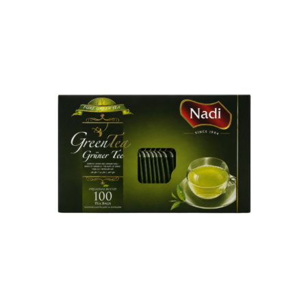 Grüner Tee 200g - Green Tea 100 Bags - Nadi