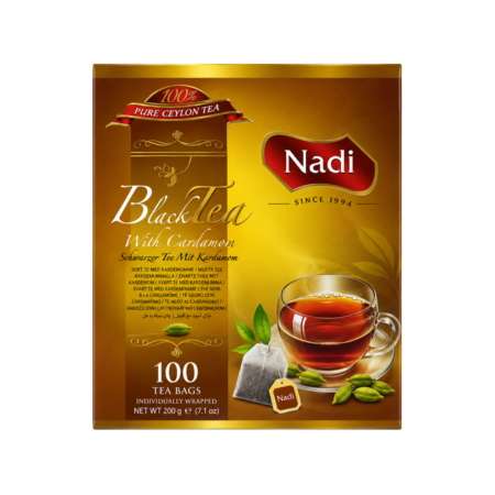 Schwaarz Tee Kardamom 500g - Black Tea Cardamom - Nadi